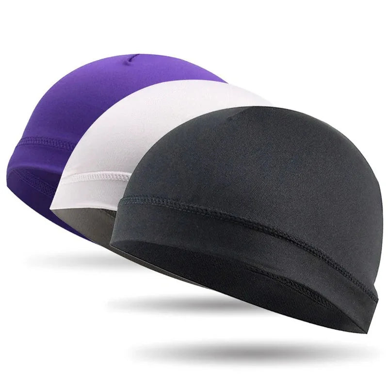Quick-Dry Cycling Inner Cap – Anti-UV Unisex Helmet Sports Hat