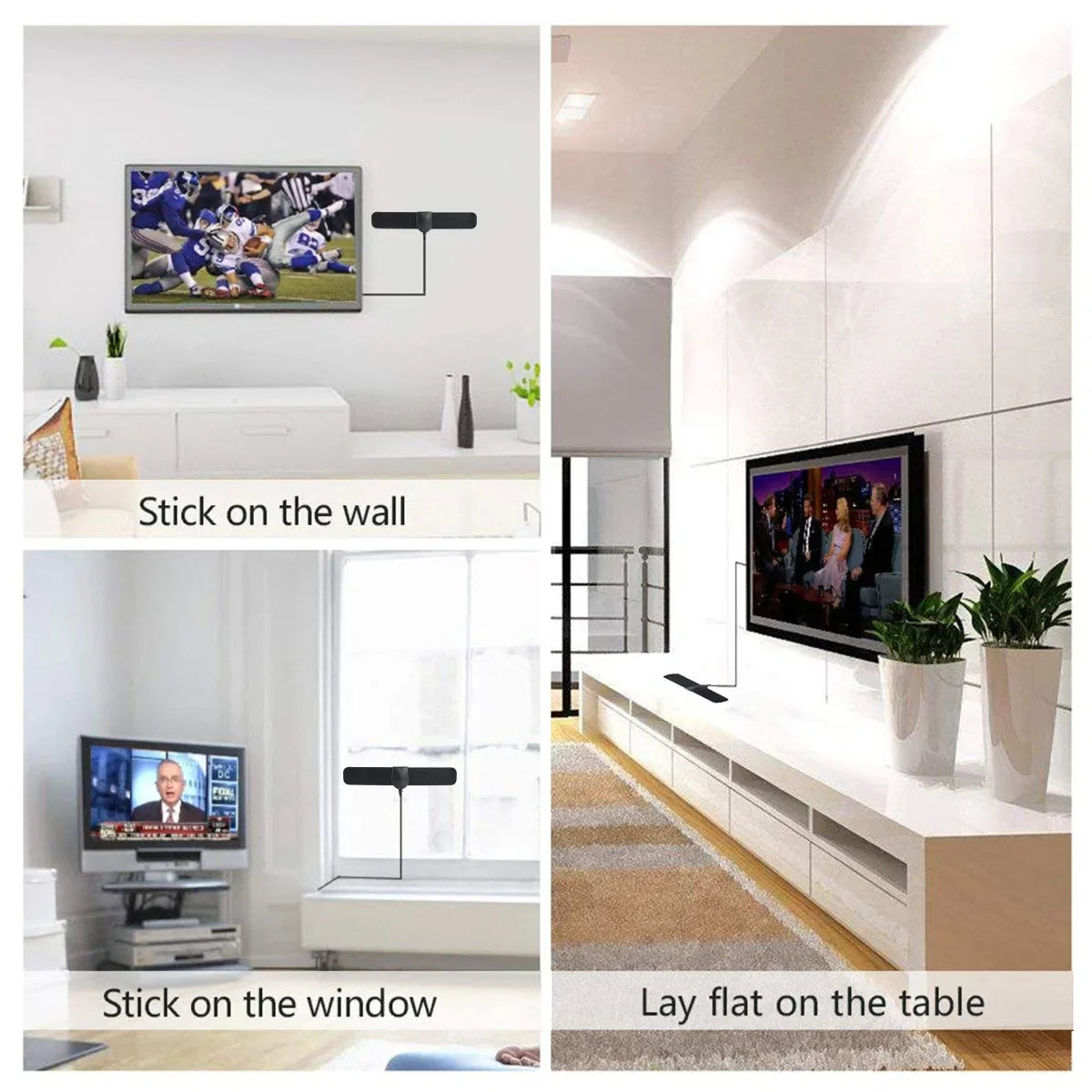Home Indoor And Outdoor TV Antennas High-Definition Free-to-Air Television Reception Hdtv Zpaxo