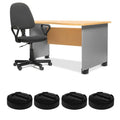 4x Heavy Duty Multi-slot Sofa Furniture ,Non- Bed Leg Pad Riser , Table Lift Zpaxo Black