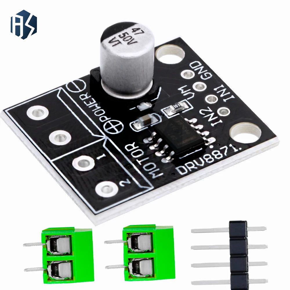 DRV8871 H-bridge Motor Driver Board 6 5-45V 3 6A PWM Current Sensing Zpaxo