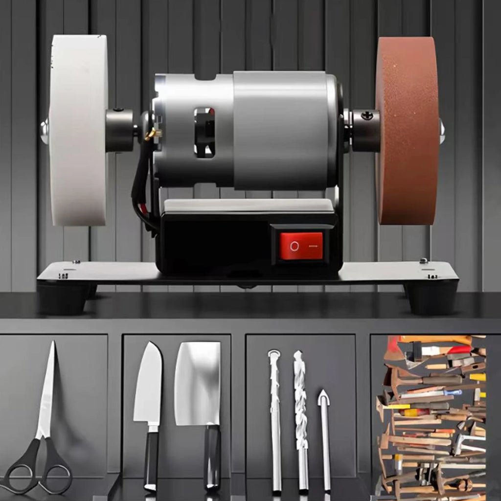 Multifunctional Grinding Polishing Machine 2 Wheels Electric Bench
