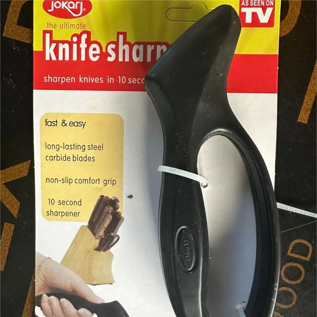 Carbide Portable Outdoor Knife Sharpener – Axe, Knife & Shovel Knife Sharpener Zpaxo