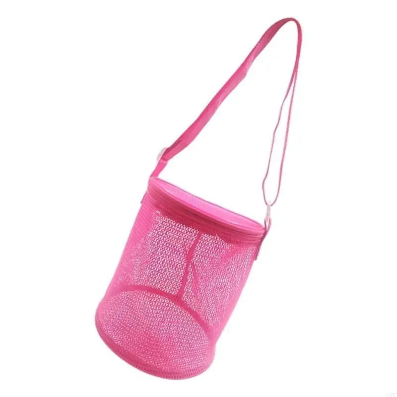 Sand Resistant Mesh Carry Bag Adjustable Strap for Pool Toy and Accessories Zpaxo