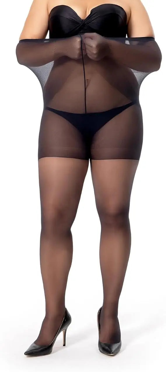 2Pairs Female Elasticity Anti Hook Wire Stockings Women Sheer Tights