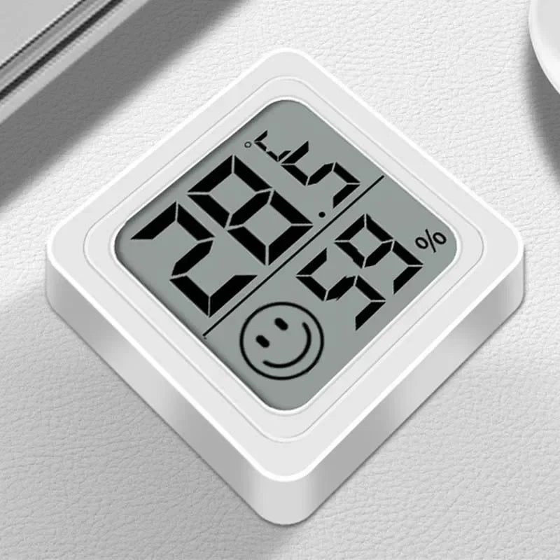 Mini LCD Hygrometer Thermometer Indoor Household New Digital Temperature Humidity Meter Digital Display Wall Mounted Sensor Zpaxo