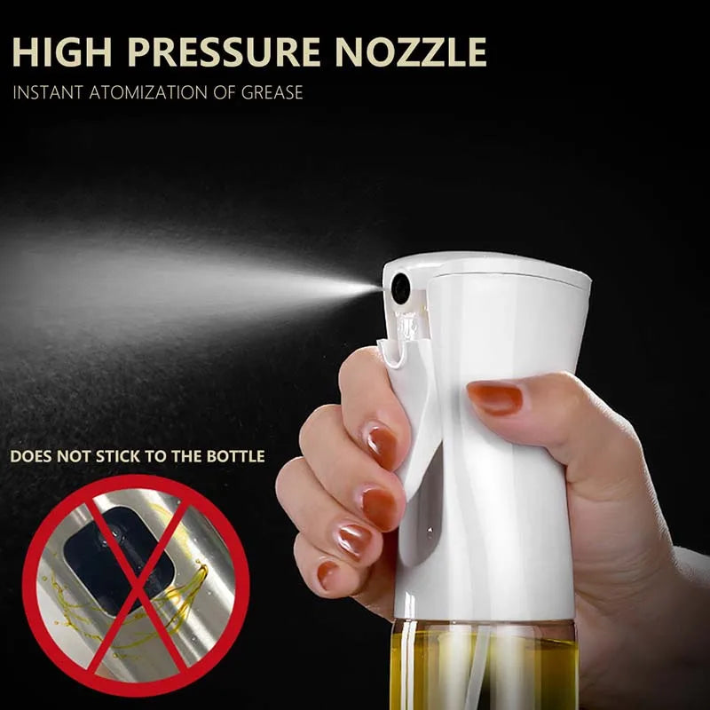 Camping BBQ Baking Vinegar Soy Sauce Spray Plastic Bottle Oil Spray for Cooking Olive Oil Sprayer Kitchen Gadgets 200/300/500ml Zpaxo