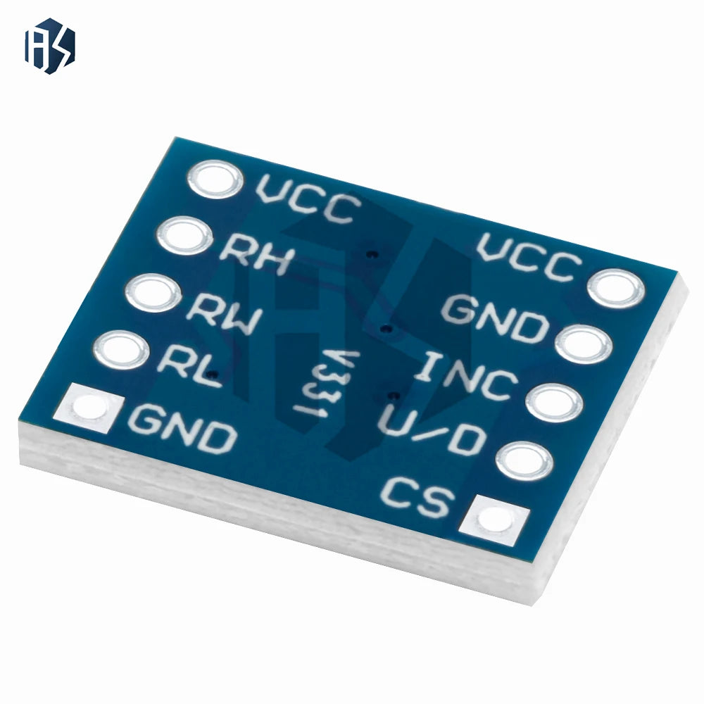5V X9C104 Digital Potentiometer Module 40 100K 100-Tap Zpaxo