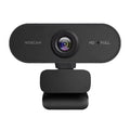 Black Network Webcam USB Camera Full HD 1080p 360 Rotation Microphone Zpaxo Black