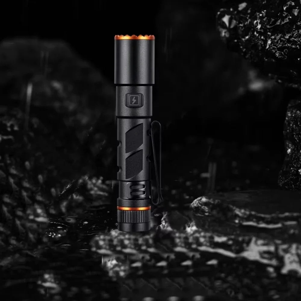 POCKETMAN 1600 Lumen USB Rechargeable Zoomable LED Flashlight