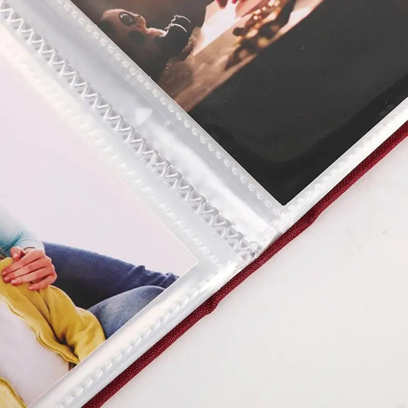 Photo Album 4x6 144 Photos Picture Linen Fabric Cover Book Family