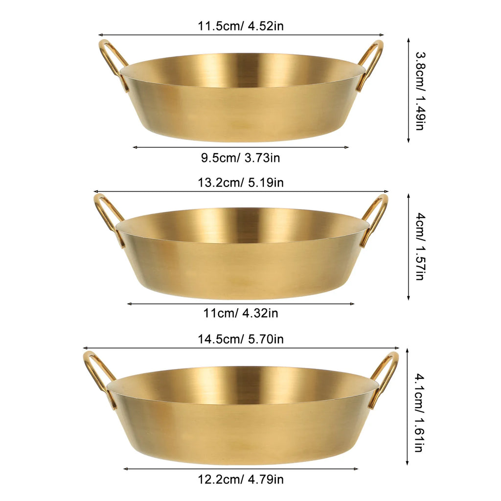 Stainless Steel Kitchen Bowls Multi Functional Food Prep Salad
