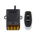 433MHz Wireless Remote Control Switch 433MHz RF Learning Remote Control AC 85-220V 30A On Off Remote Controller Transmitter Zpaxo ON OFF Black
