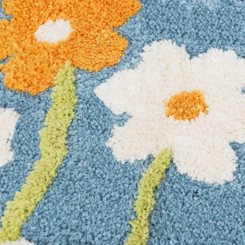 Bath Mat Extra Soft Absorbent Non-slip Plush Shaggy Carpet Machine