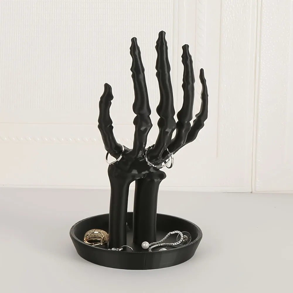 Gothic Jewelry Holder Durable Abs Storage Box Necklaces Earrings