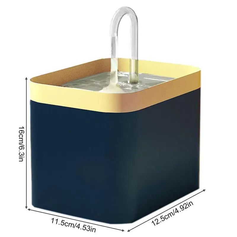 Cat Water Fountain Auto Filter USB Electric Mute Cat Drinker Bowl 1.5L Recirculate Filtring Drinker For Cats Pet Water Dispenser Zpaxo