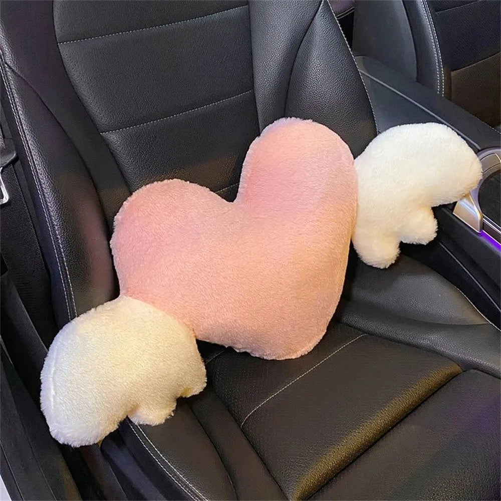Car Decoration Love Toys Car Cushion Lumbar Support Car Neck Pillow Car Headrest Seat Back Pillow Car Seat Supports Zpaxo Seat Supports
