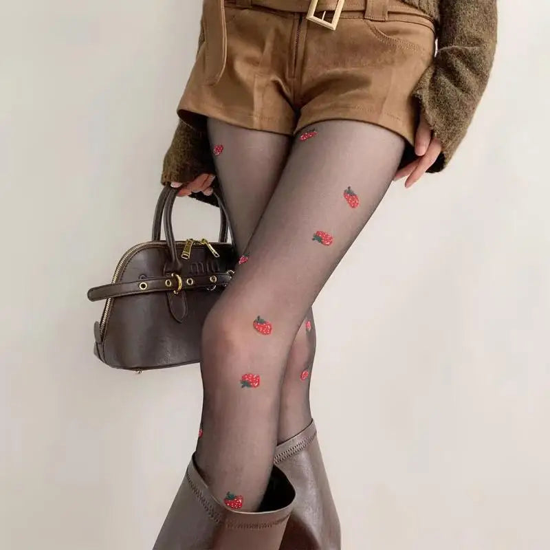 Fashion Semi Sheer Tights Thin Stretch Fit Slimming Sexy Pantyhose Zpaxo