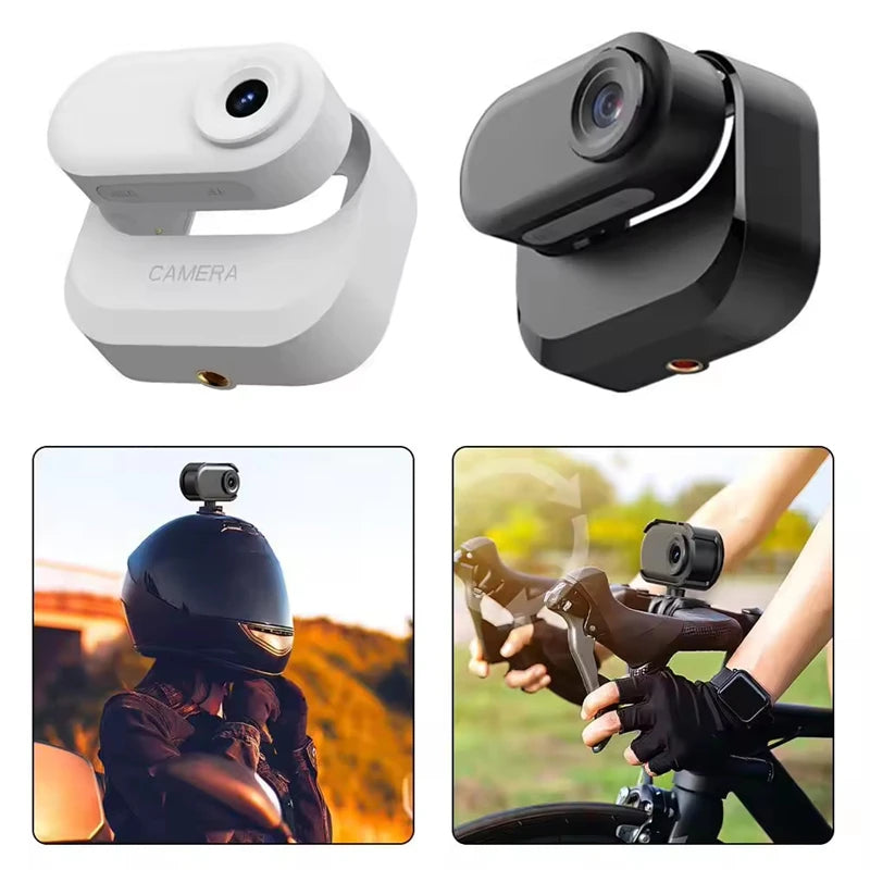 Mini Vlog Camera Wide Angle HD 1080P Portable Action Body Cam Sports