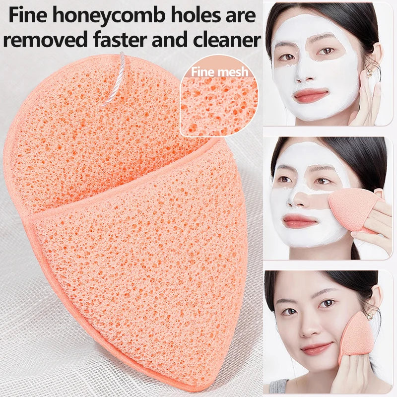 Face Cleaning Sponge Pad for Exfoliator Mask Facial SPA Massage Sponges Makeup Cosmetic Removal Pad Facial Body Clean Sponge Zpaxo