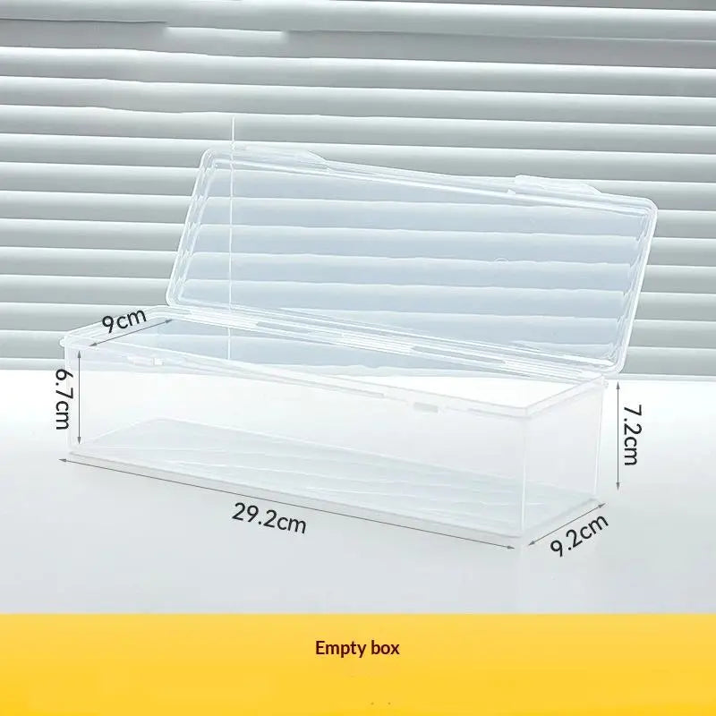 CMClear Plastic Compartmentalized Organizer Box Holds 550+ Game Cards