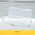 CMClear Plastic Compartmentalized Organizer Box Holds 550+ Game Cards