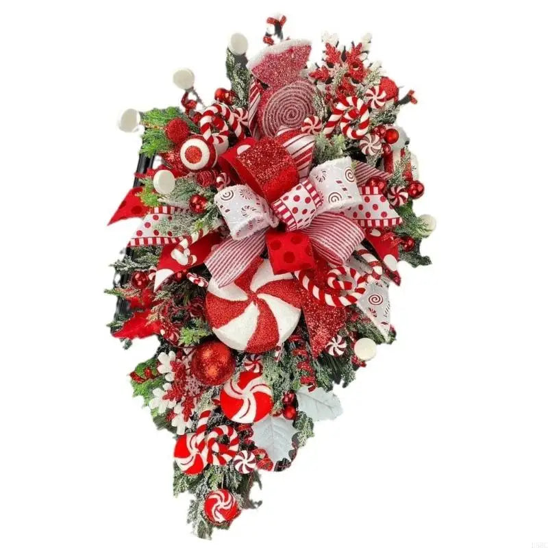 Festival Holiday Wreath Not Toxic Candy Design All Season Indoor