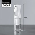 Hair Spray Bottle Refillable Fine Mist Styling Cleaning Garden Zpaxo 200ML Transparent