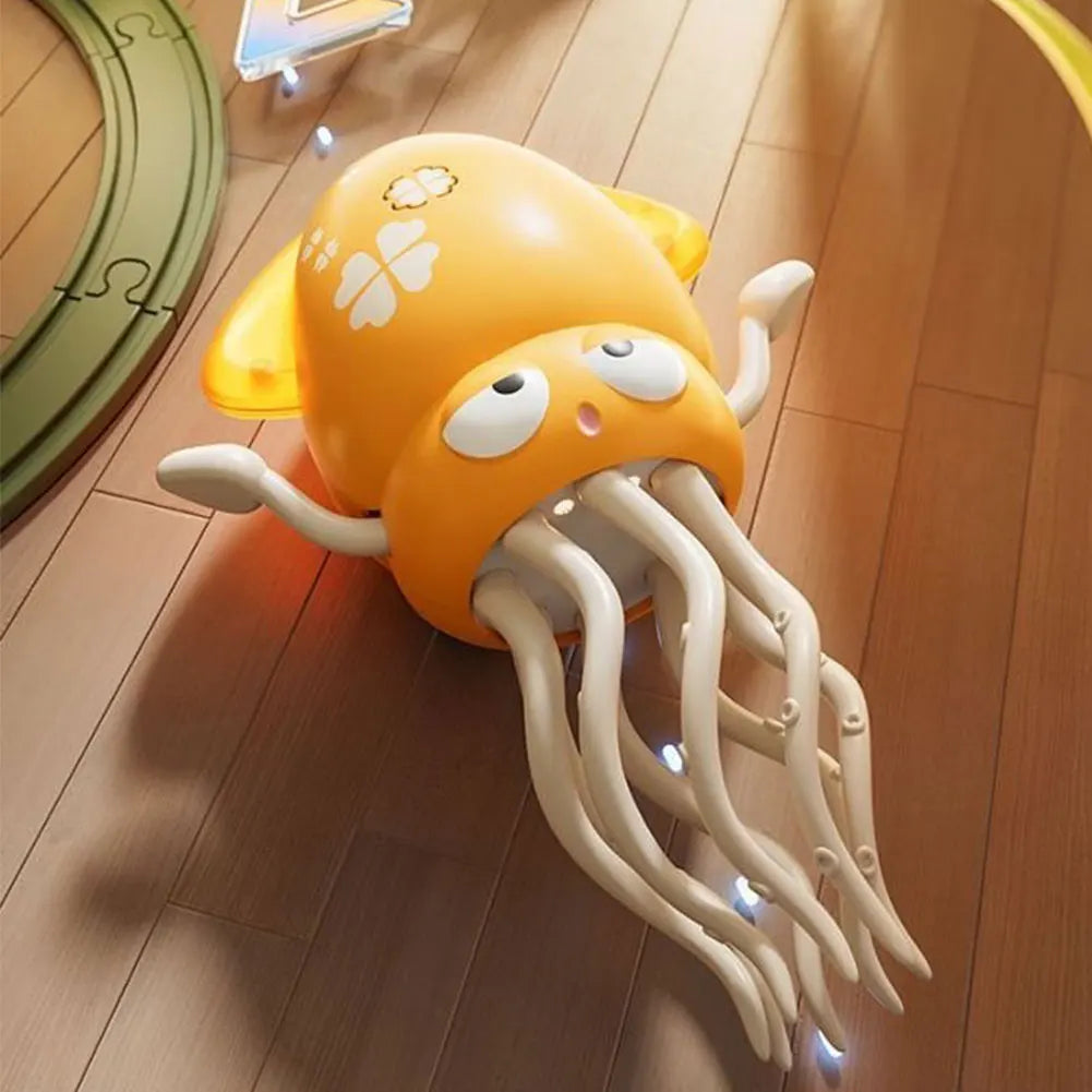 Electric Dancing Octopus Toy with Music & Lights Anti-stress Automatic Octopus Electric Pet Toys Birthday Gifts for Toddlers Zpaxo