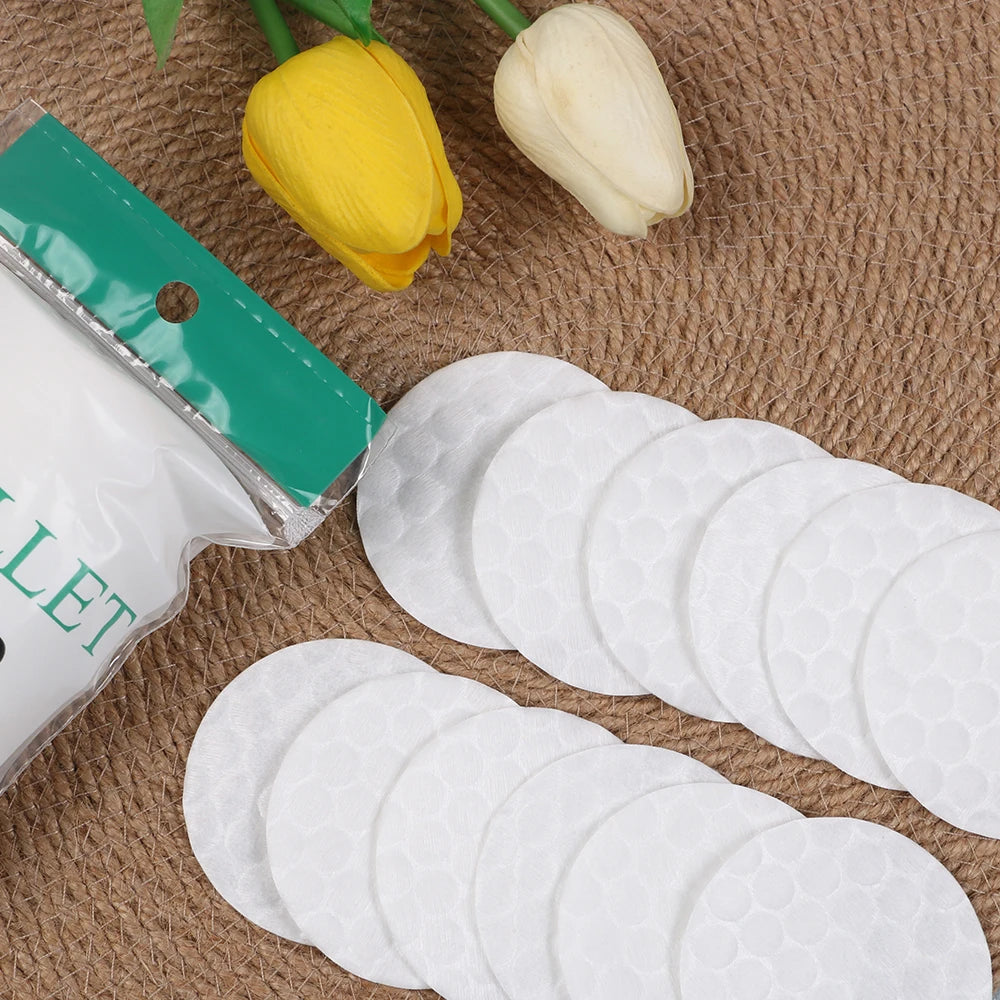 100/200/300/500Pcs/Pack Cotton Rounds Cosmetic Cotton Pads Round Ultra Soft for Makeup Removal Skin Care Facial Cleaning Zpaxo