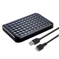 2.5 Inch HDD SSD Case SATA to USB 3.0 4TB External Hard Drive Housing Compatible UASP SATA III Laptop Zpaxo 5 Gbps