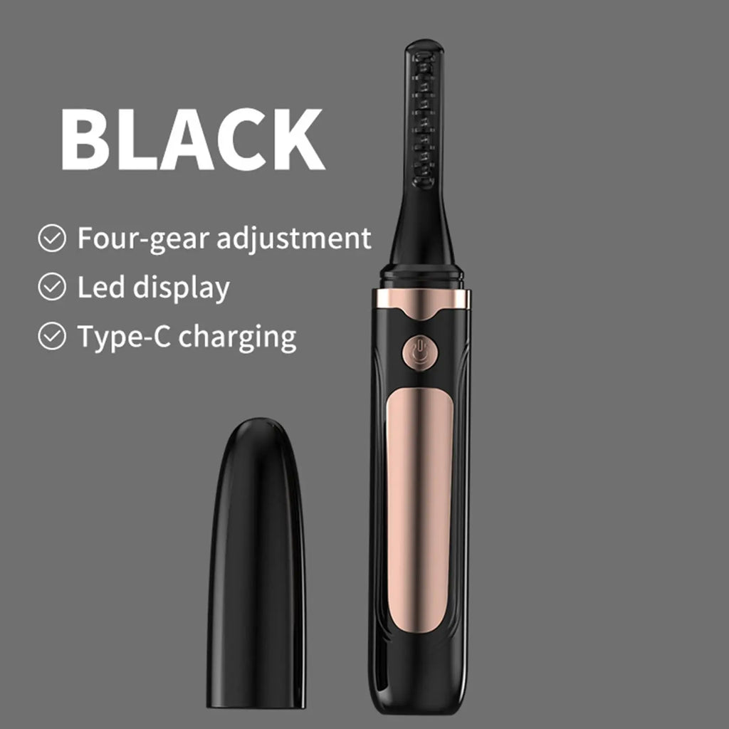 Heated Eyelash Curler – LED Display & 4-Level Heat | Zpaxo Heated Eyelash Curler Zpaxo