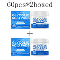 Glycolic Acid Exfoliating Pads - Gentle Peel Pads For Face, Brightening & Smoothing Skin With Salicylic Acid Zpaxo 60pcs X 2boxed