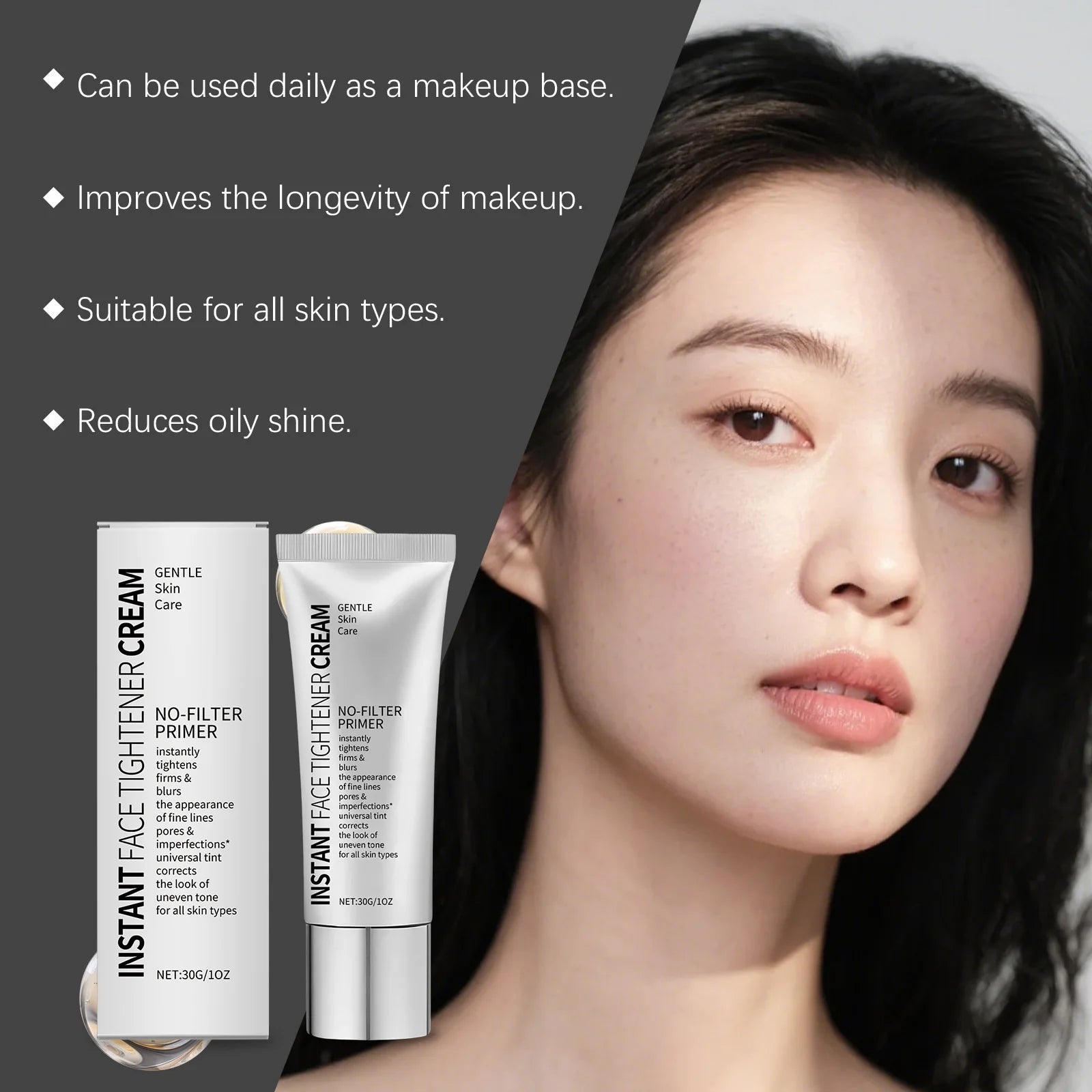 Hoygi Face Tightening Primer Cream – Hydrating & Firming Face Primer Cream Zpaxo