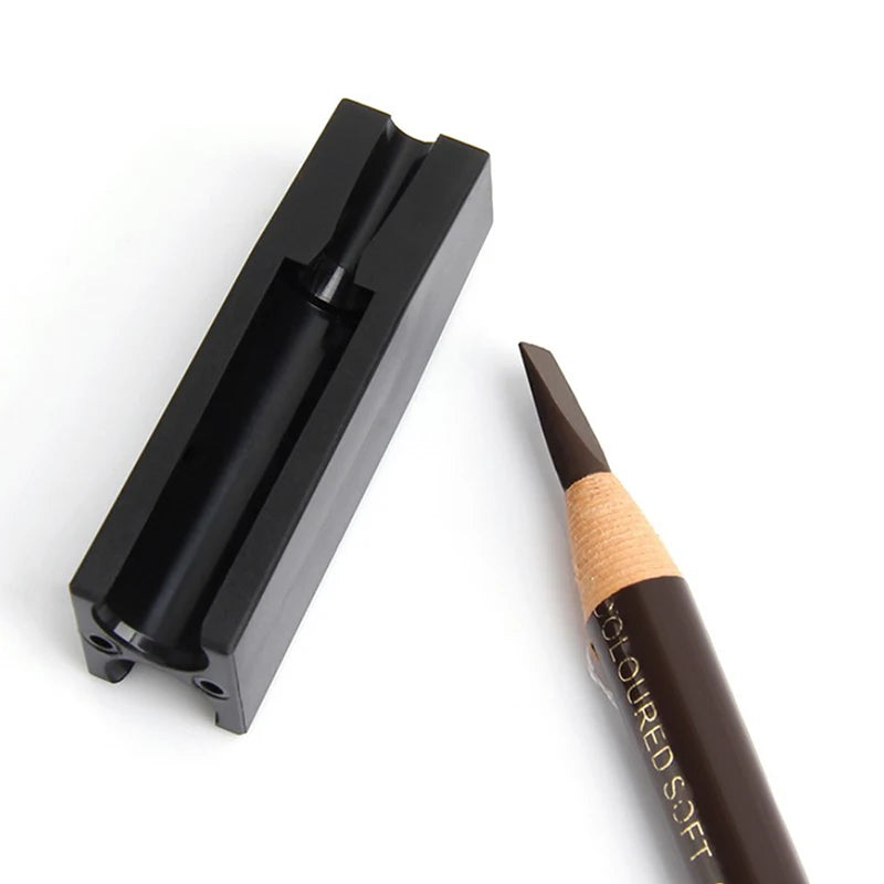 ▶1/6PCS Waterproof Eyebrow Pencil Pencil Sharpener 4 in 1 Cosmetic Eyebrow Makeup Sharpening Tool Microblading Permanent Makeup Zpaxo