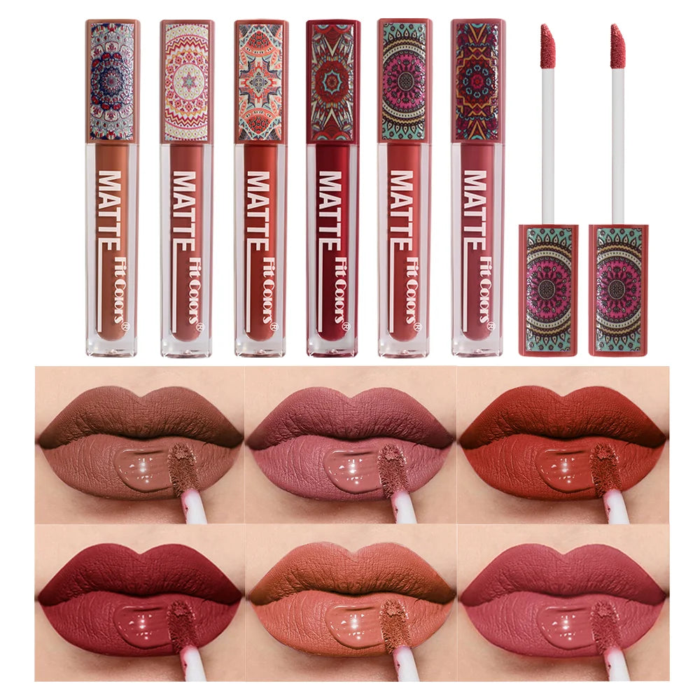 Matte Lip Gloss Durable Silky Easy Waterproof Does Not Fade