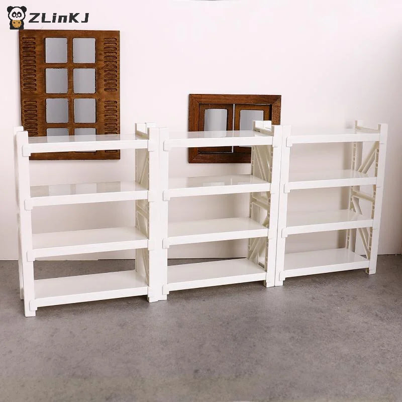 1 12 Scale Dollhouse Simulation Storage Shelves Warehouse Racks Model Zpaxo