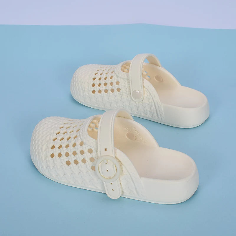 2025 Summer Fashion Women's Solid Features Trend Anti-slip