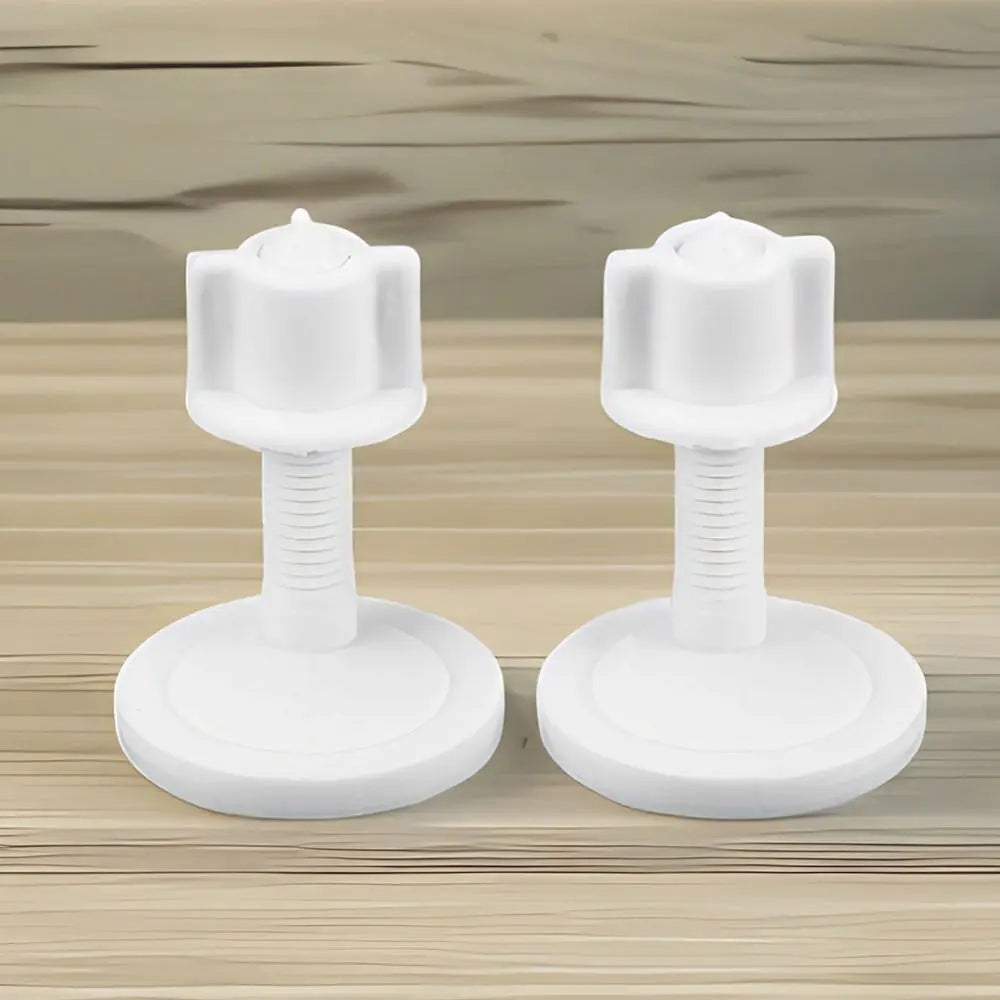 Plastic Toilet Hinge Screws & Nuts – Universal Replacement Set Toilet Hinge Screws Zpaxo