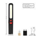 POCKETMAN COB LED Work Light – Magnetic USB Rechargeable Torch