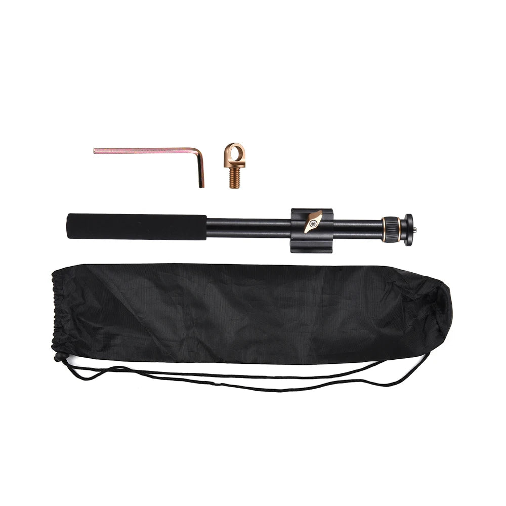 Tripod Extension Rod Boom Arm Quick Release Plate 22lbs Load Capacity