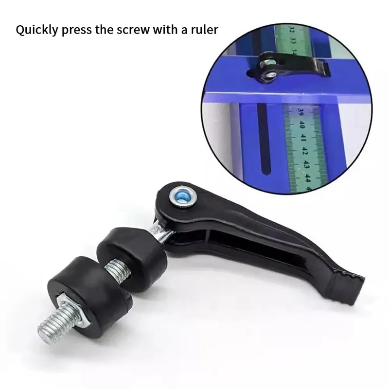 Quick Press Screw Attaching Clamp Thread Lawn Mower Handle Knobs Nut Zpaxo