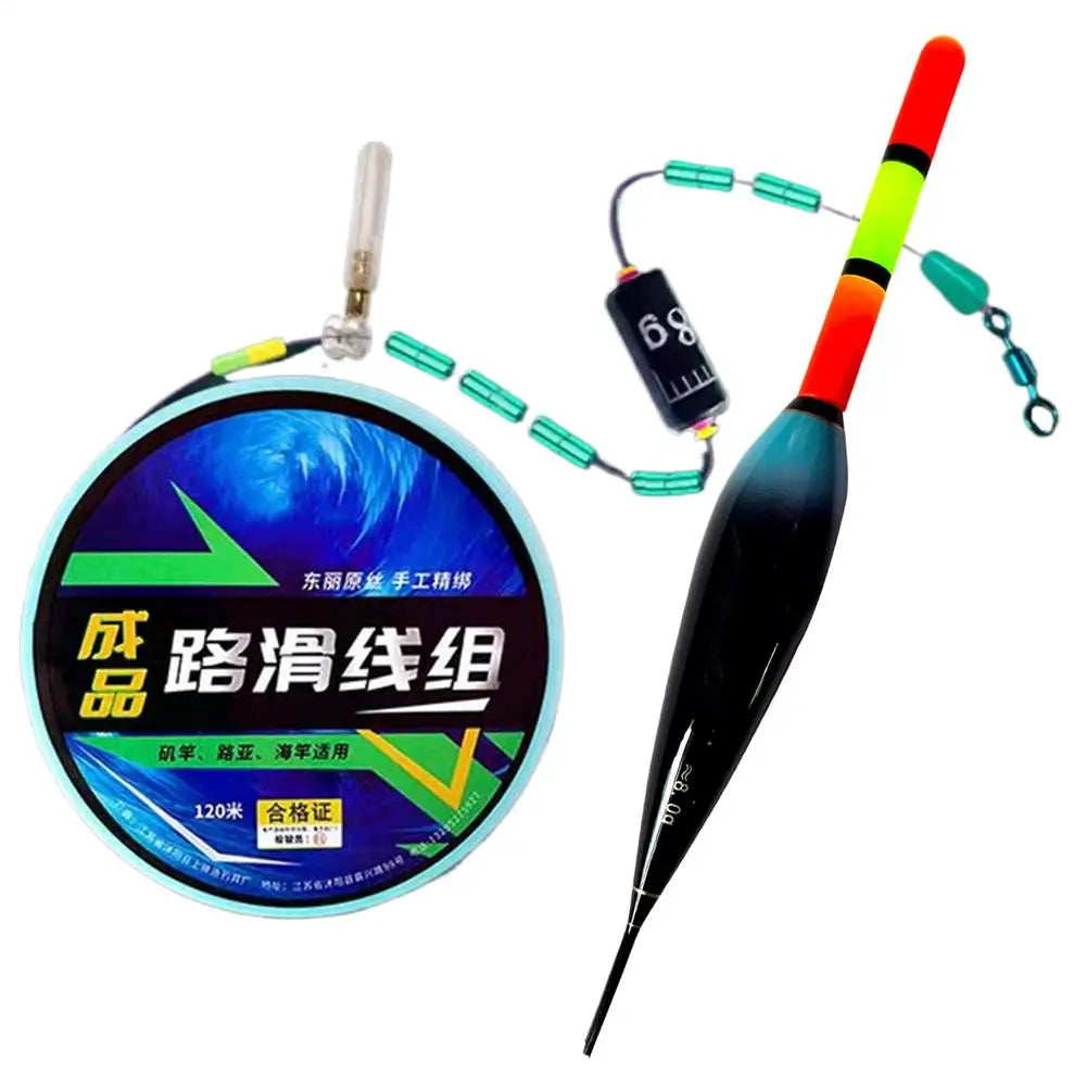 Fishing Line 120M Automatic Bobber Angling Tool Slip Float Ready Use