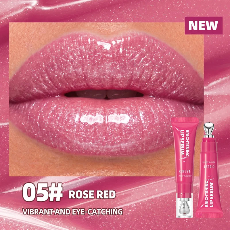 Water-shimmer Mirror Lip Gloss Long-lasting Easy Apply Moisturizing Zpaxo Q2583-05