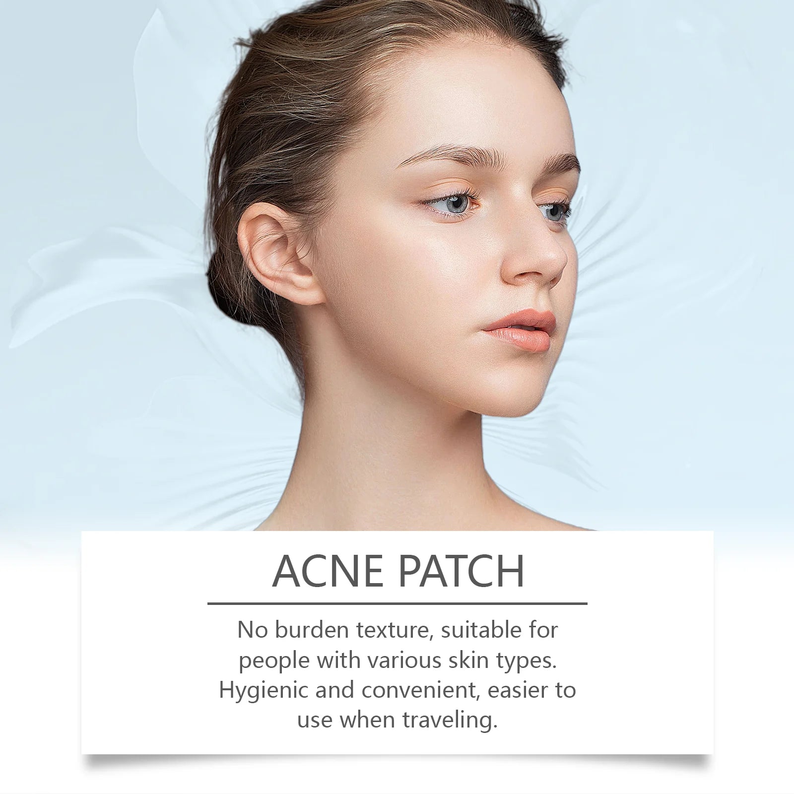 Acne Patches 120 Pcs Allantoin Salicylic Acid Hydrocolloid Multi Shape Pimple Patches for Face Blackhead Care Skin Elasticity Zpaxo