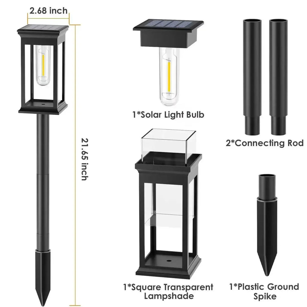 Solar Led Light Waterproof IP65 Garden Decorative Lamp Landscape Zpaxo
