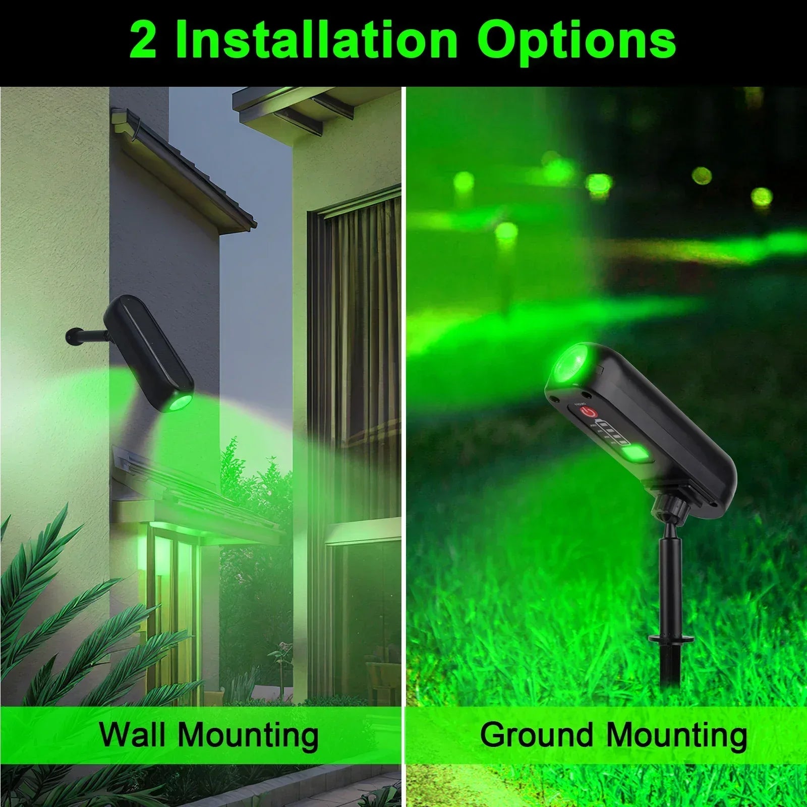 Solar LED Garden Spotlight – IP65 Waterproof Landscape Light Solar Garden Spotlight Zpaxo