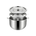 Grease Container Stainless Steel Oil Storage Pot Bacon Strainer