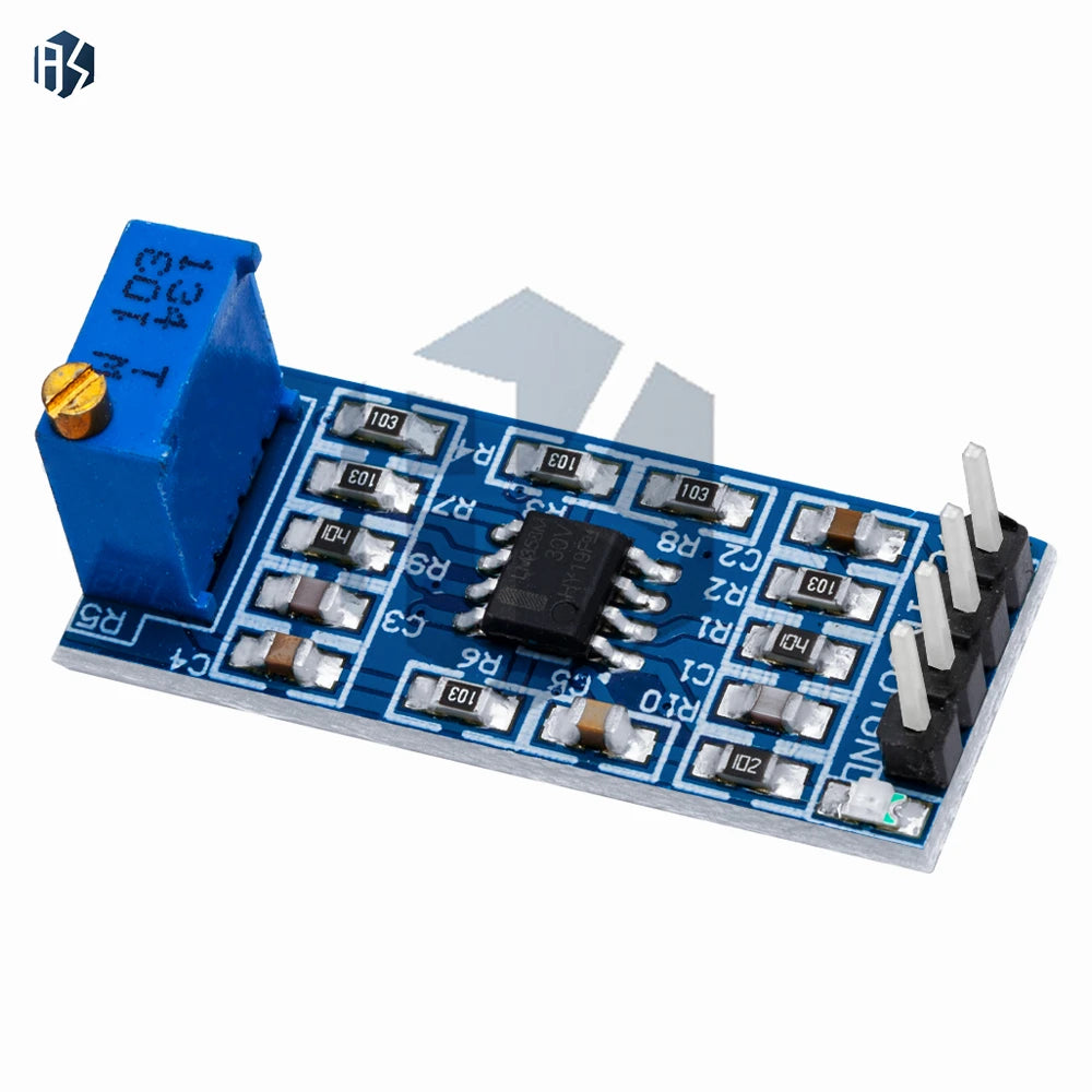 LM358 100 Times Signal Amplification Amplifier Gain Operational Zpaxo