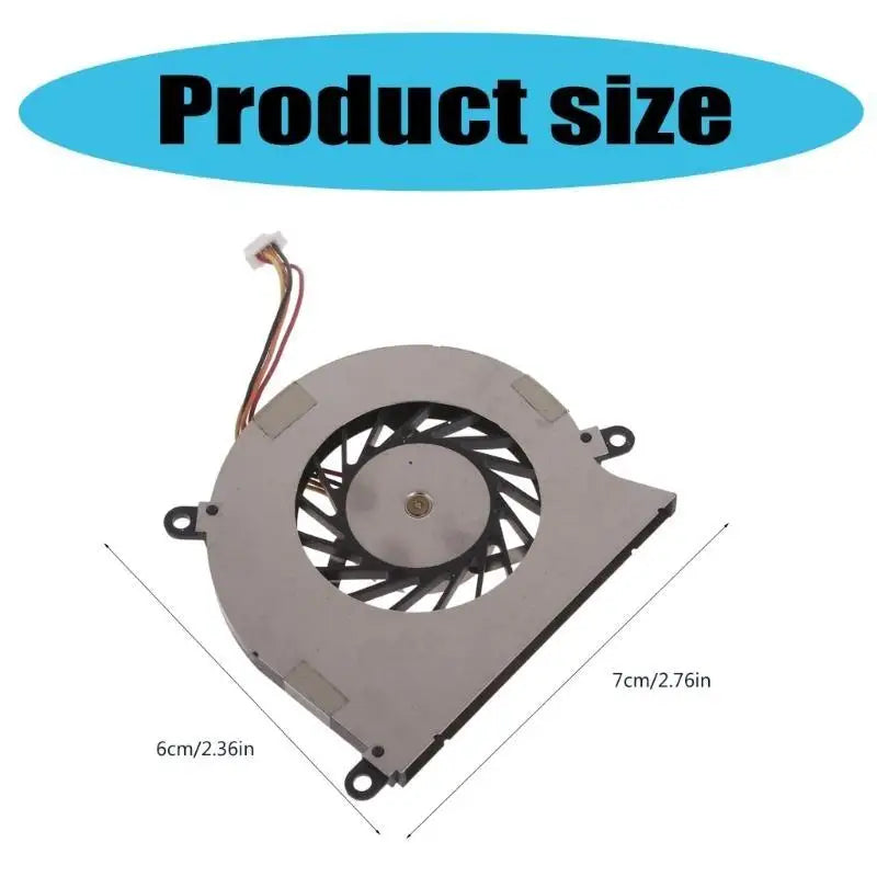 652F CPU Fan Aspire C22 C22-760 C22-866 5V 0 25A Notebook Cooling Zpaxo