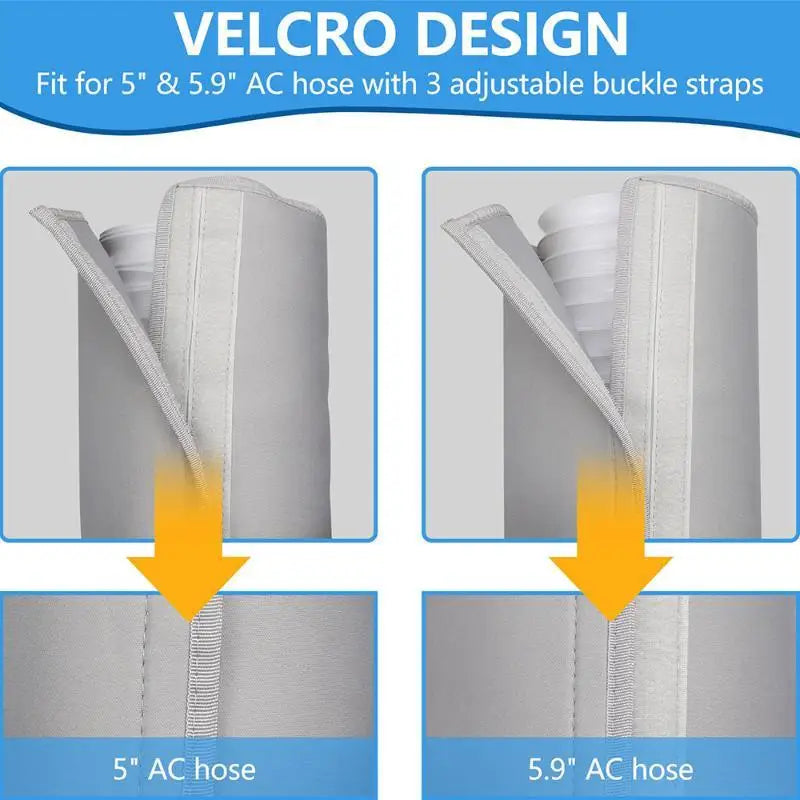 Universal AC Exhaust Hose Insulation Cover | Portable AC Duct
